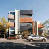 Modern Medical Center Exterior Building and Entrance