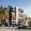 Modern Medical Center Exterior Building and Entrance