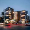 Modern Medical Center Exterior Building and Entrance