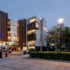 Modern Medical Center Exterior Building and Entrance