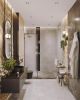 Luxury Bathroom Interior Design with Large Format Tiles
